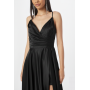 Mascara Evening Dress in Black