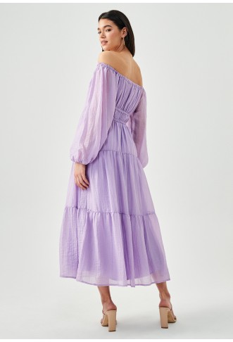 TUSSAH SHANA MIDI - Day dress - lilac