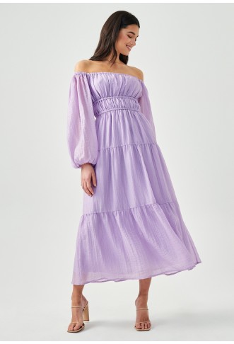 TUSSAH SHANA MIDI - Day dress - lilac