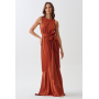 CHANCERY EASTON - Maxi dress - copper