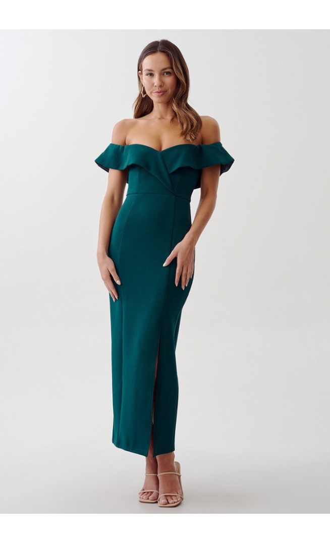 TUSSAH JANIS MIDI - Shift dress - emerald