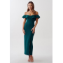 TUSSAH JANIS MIDI - Shift dress - emerald