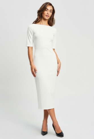 Reux Essential Dress - White
