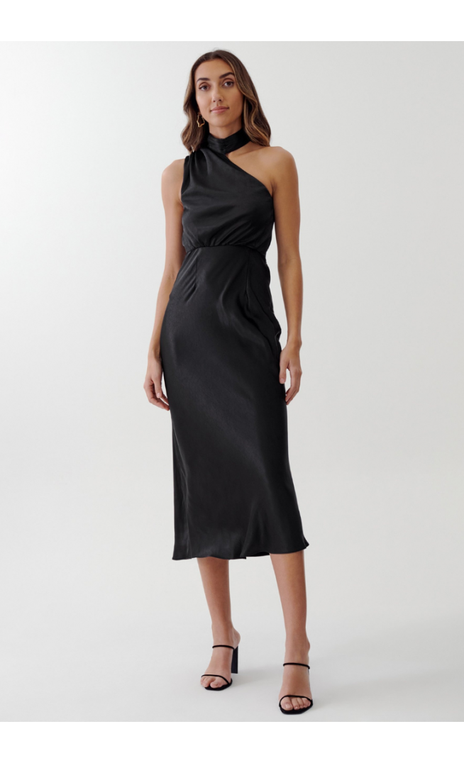 TUSSAH KIVAH - Shift dress - black