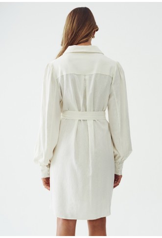 CALLI BREE - Shirt dress - cream