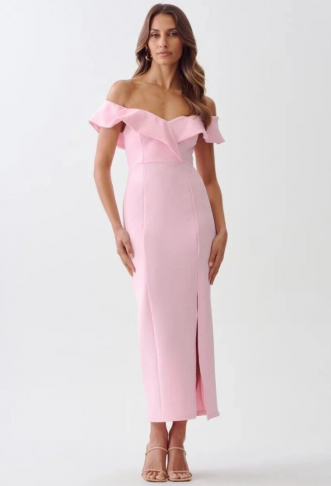 TUSSAH JANIS MIDI DRESS -...