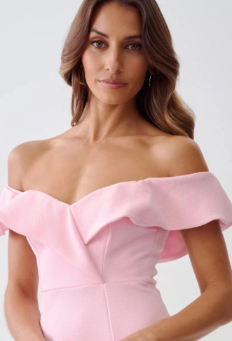 TUSSAH JANIS MIDI DRESS - Pale Pink