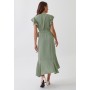 TUSSAH ALLY - Day Dress - Sage Green