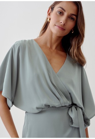 TUSSAH TANZY MIDI - Day dress - sage green