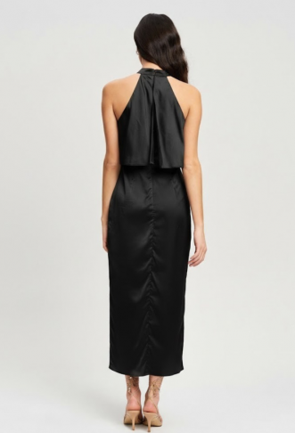 CHANCERY Franz Midi Dress - Black