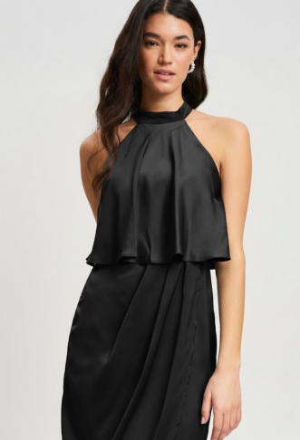 CHANCERY Franz Midi Dress - Black