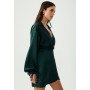 SÁVEL MAYAR MINI - Day Dress - Emerald