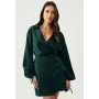 SÁVEL MAYAR MINI - Day Dress - Emerald