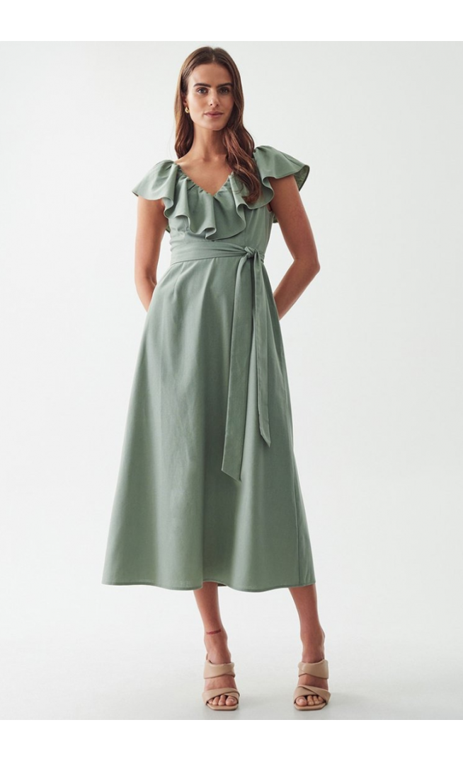 WILLA RELIDA - Day Dress - Sage Green