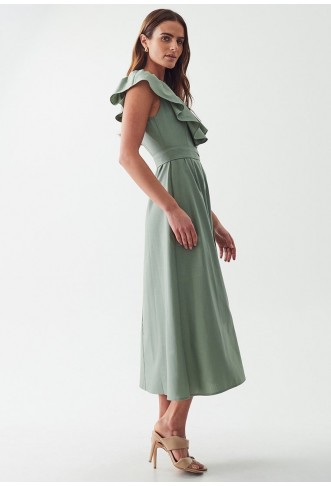 WILLA RELIDA - Day Dress - Sage Green