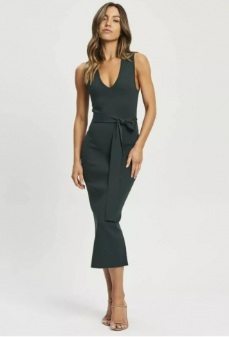 TUSSAH  Jade Knit Midi...