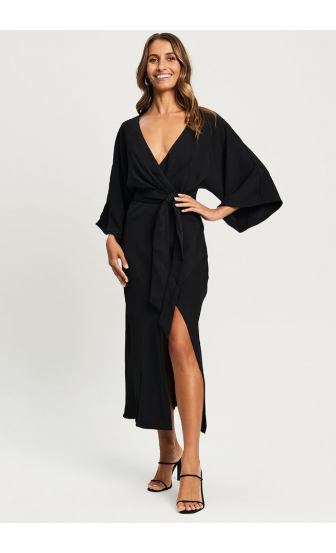 TUSSAH SIGNORA MIDI - Day dress - black