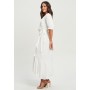 TUSSAH ELENA WRAP - Maxi dress - white