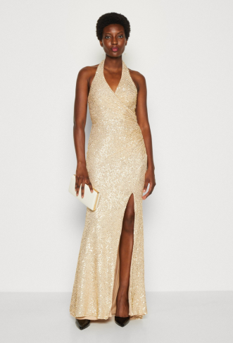 Mascara Occasion Wear - Gold