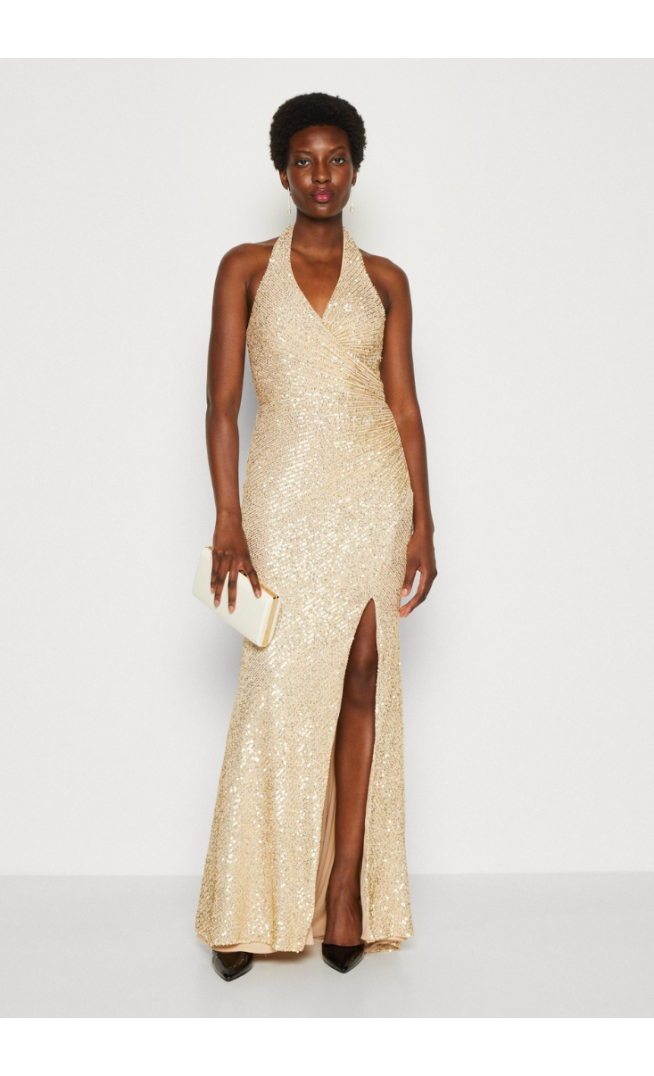 Mascara Occasion Wear - Gold