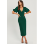 TUSSAH ROMIE - Shift Dress - Emerald