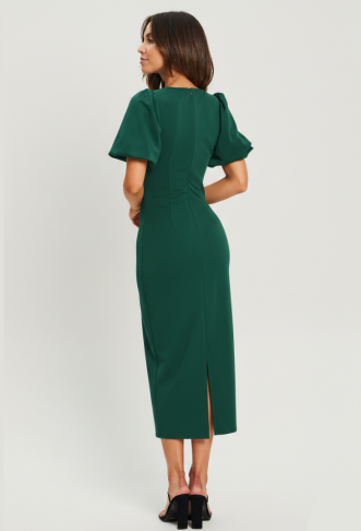 TUSSAH ROMIE - Shift Dress - Emerald