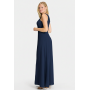 Swing Evening Dress - Navy Blue