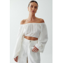 THE FATED MYRTILLE - Blouse - Ivory