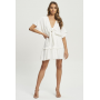 TUSSAH LUCINDA MINI - Day dress - white