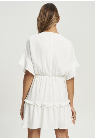 TUSSAH LUCINDA MINI - Day dress - white