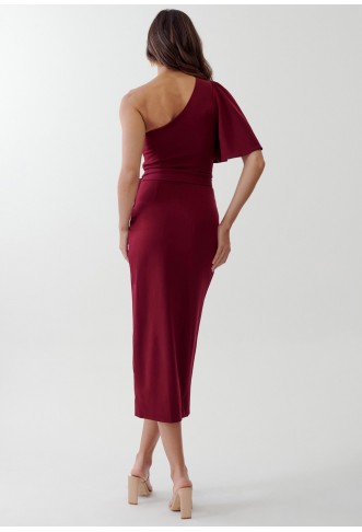 TUSSAH EDINA MIDI - Cocktail dress / Party dress - Plum