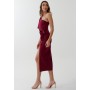 TUSSAH EDINA MIDI - Cocktail dress / Party dress - Plum