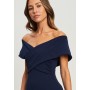 TUSSAH YASMIN - Shift Dress - Navy Blue