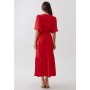 TUSSAH ZURI MIDI - Day Dress - Red