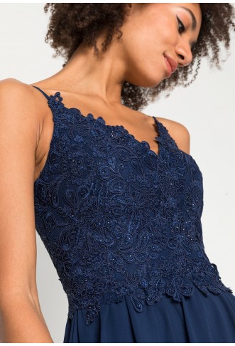 Mascara Occasion Wear - Navy