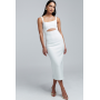 BWLDR ADI MIDI - Shift Dress - White