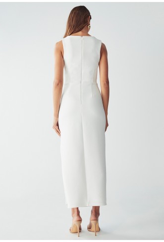 BWLDR KIMI - Jersey Dress - White