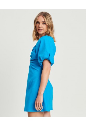 Calli Amila Mini Dress Pale Blue