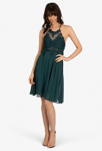 Apart Mini Dress - Emerald