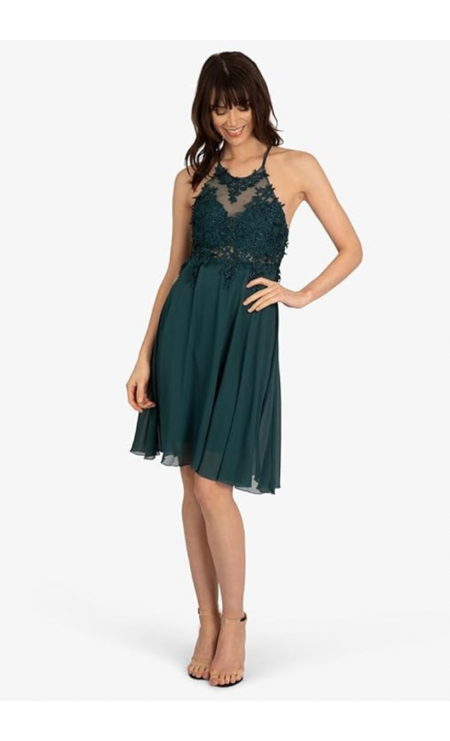 Apart Mini Dress - Emerald