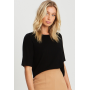 Tussah TIANA TOP - Black