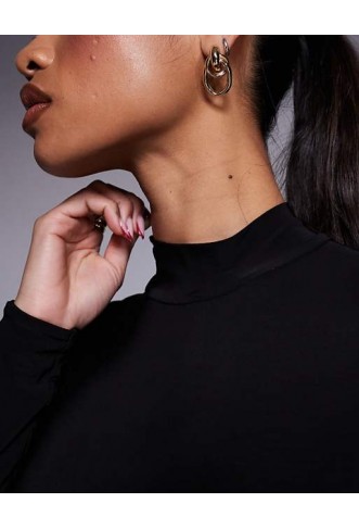 ASOS DESIGN double layer slinky bodysuit