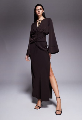 ASOS DESIGN cross neck...