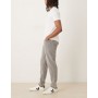 ASOS DESIGN tapered jeans in washed grey