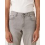 ASOS DESIGN tapered jeans in washed grey