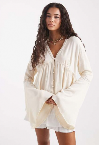 Miss Selfridge flare sleeve...