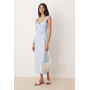 ASOS DESIGN midi dress in baby blue