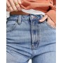ASOS DESIGN Tall wide leg dad jeans in mid blue