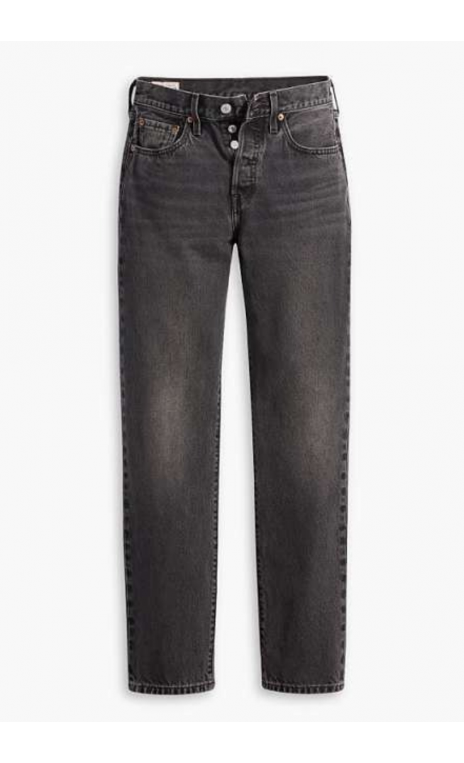 Levi's 501 straight jeans in black wash
