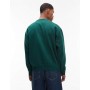 Obey headline sweatshirt in dark green